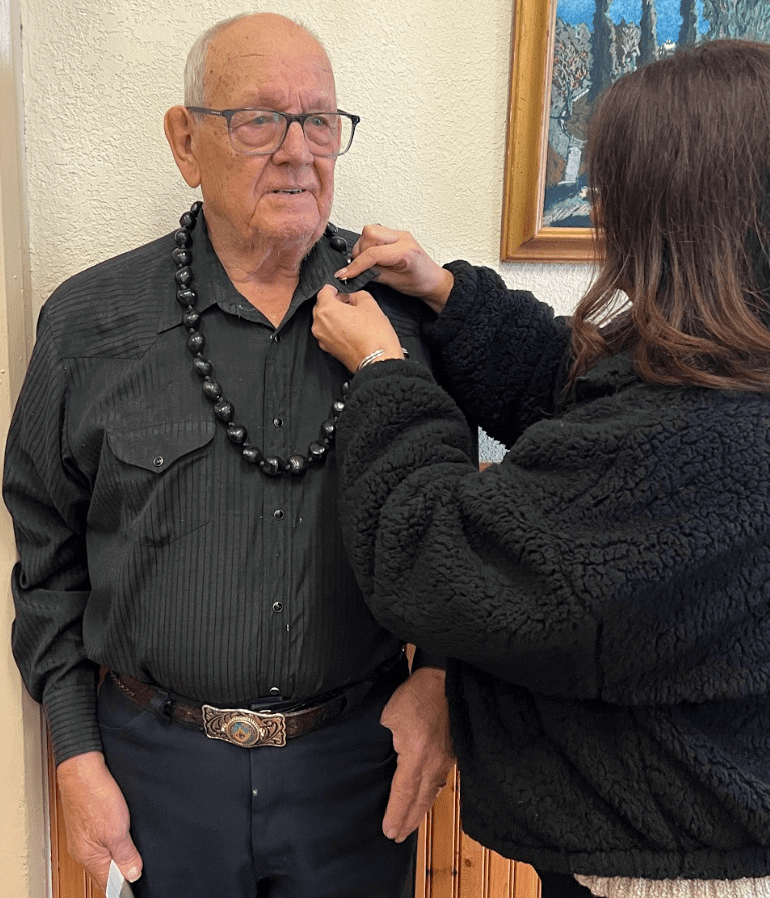 Skip Bates Texas Lodge Freemason 50 Year Pin
